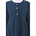 Pleated sleeves abaya- Teal