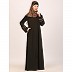 Daily wear front open abaya-Olive Daily wear front open abaya-Olive
