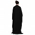 Adjustable waist Kaftan abaya with Sequence lace-Black Adjustable waist Kaftan abaya with Sequence lace-Black