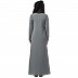 A-line inner abaya with a complementary Hijab- Grey A-line inner abaya with a complementary Hijab- Grey