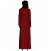 A-line inner abaya with a complementary Hijab- Maroon A-line inner abaya with a complementary Hijab- Maroon