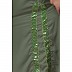 A-line abaya with Black sequins work- Jade Green A-line abaya with Black sequins work- Jade Green