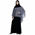 Dual colored Cape abaya Dual colored Cape abaya