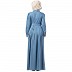 Premium Denim abaya with cuff sleeves Premium Denim abaya with cuff sleeves