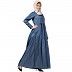Designer Denim abaya  Designer Denim abaya