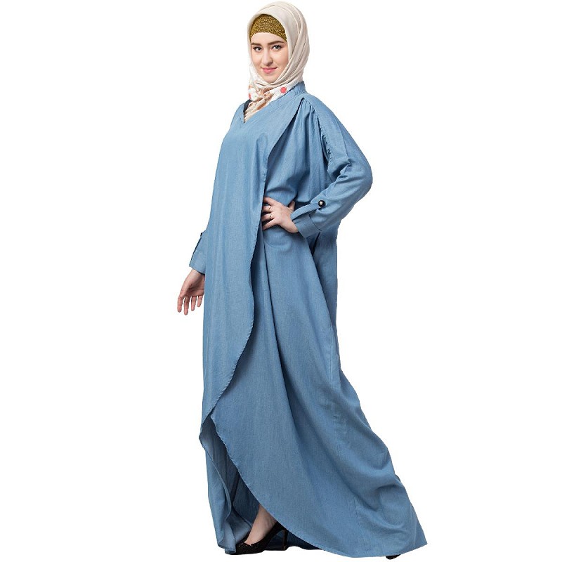 Denim burqa online deals