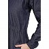 Fashionable Zipper Denim abaya