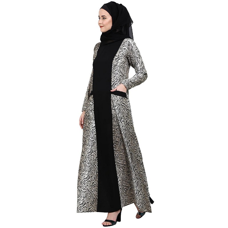 printed abaya designs 2020