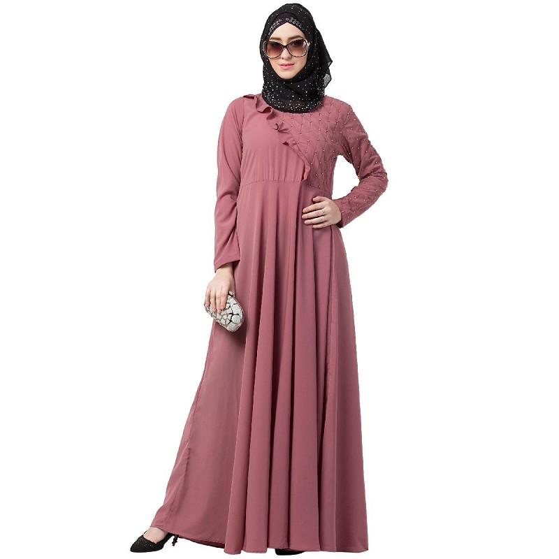 Umbrella Abaya Buy umbrella abaya with pearl handwork at