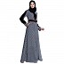 Double layered umbrella abaya