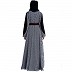 Double layered umbrella abaya