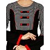 Designer dual color umbrella abaya  Designer dual color umbrella abaya