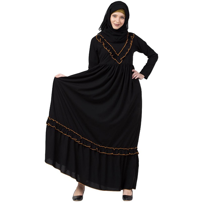 Umbrella Abaya Black umbrella abaya at