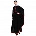 Classic Kaftan with embroidery work- Black