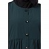 Front open abaya with pintucks- Bottle Green Front open abaya with pintucks- Bottle Green