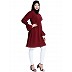 Designer modest tunic- Maroon Designer modest tunic- Maroon