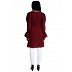 Designer modest tunic- Maroon Designer modest tunic- Maroon