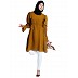 Designer modest tunic- Mustard Designer modest tunic- Mustard
