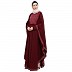 Indo Classic Kaftan- Maroon
