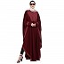 Indo Classic Kaftan- Maroon