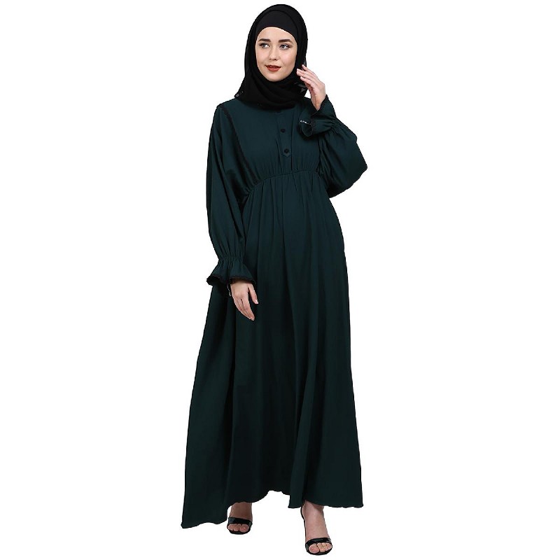 Abaya online- Designer loose fit abaya at shiddat.com