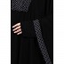 Indo Classic Mother and Daughter matching combo Kaftan-Black
