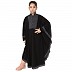 Indo Classic Mother and Daughter matching combo Kaftan-Black