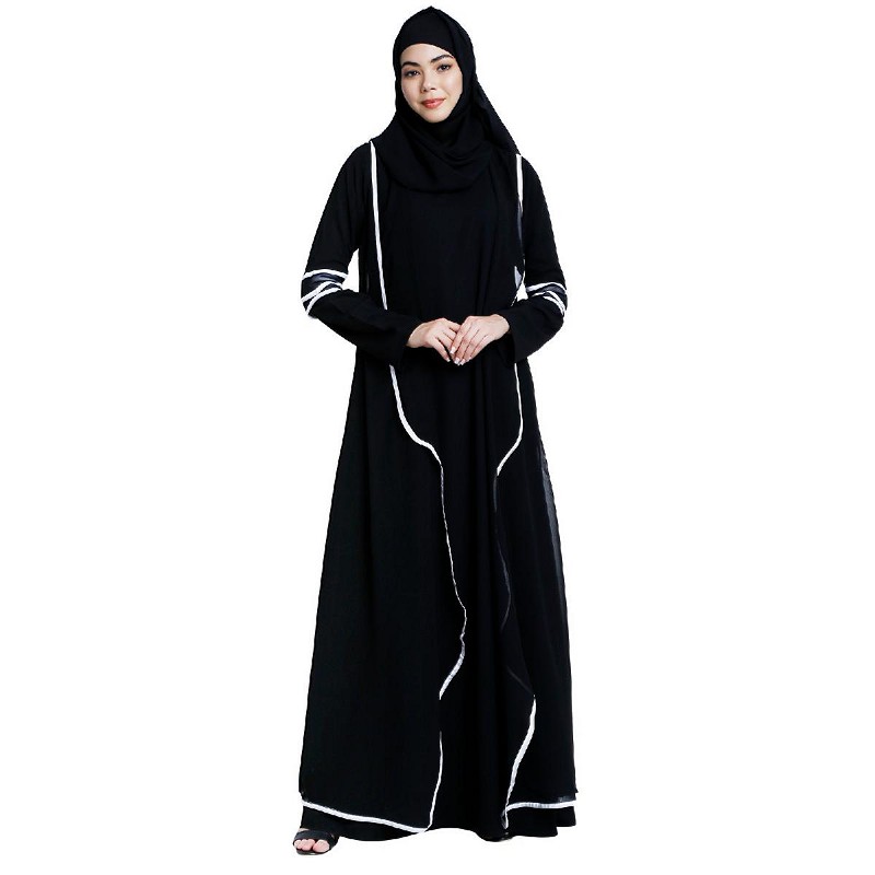 Abaya online Buy shrug with inner abaya at shiddat