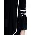 Georgette Shrug with Inner abaya- Black Georgette Shrug with Inner abaya- Black