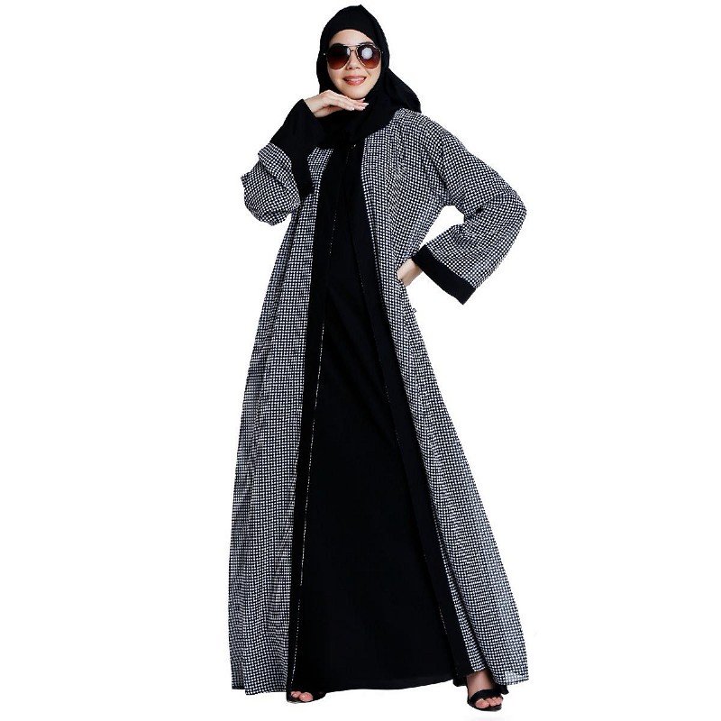Abaya online Buy shrug with inner abaya at shiddat