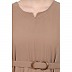 Umbrella abaya with bell sleeves- Khaki Umbrella abaya with bell sleeves- Khaki