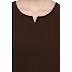 Umbrella abaya with bell sleeves- Coffee Brown Umbrella abaya with bell sleeves- Coffee Brown