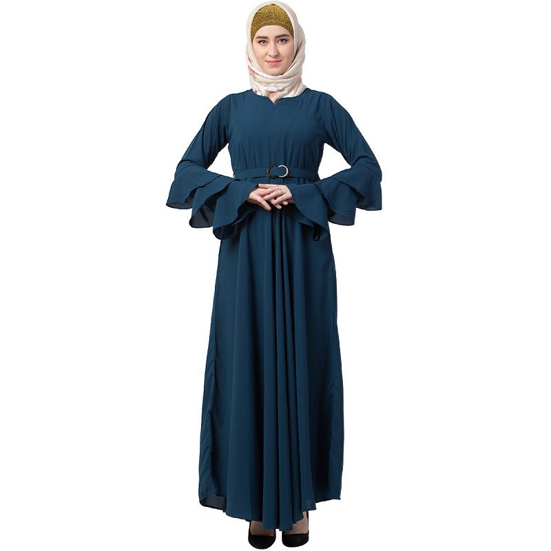 Umbrella sleeves abaya on sale