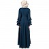 Umbrella abaya with bell sleeves- Teal Green Umbrella abaya with bell sleeves- Teal Green