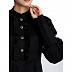 Umbrella abaya in shiny nida fabric- Black Umbrella abaya in shiny nida fabric- Black