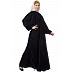 Designer velvet Bridal abaya- Blue Designer velvet Bridal abaya- Blue