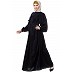 Designer velvet Bridal abaya- Blue Designer velvet Bridal abaya- Blue