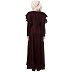 Designer velvet Bridal abaya- Maroon Designer velvet Bridal abaya- Maroon