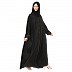Premium Dubai Nida Kaftan- Black