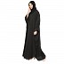 Premium Dubai Nida Kaftan- Black