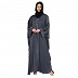 Premium Dubai Nida Kaftan- Grey