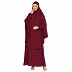 BT- Two Piece Jilbab combo in Maroon BT- Two Piece Jilbab combo in Maroon