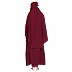 BT- Two Piece Jilbab combo in Maroon BT- Two Piece Jilbab combo in Maroon