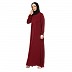 Premium inner abaya with elastic sleeves - Maroon