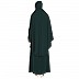 Premium Two Piece Bottle-Green Jilbab combo