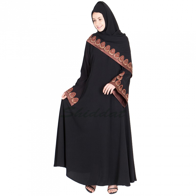 embroidery burkha