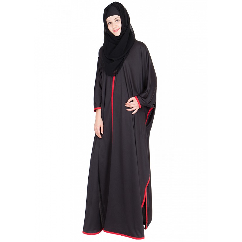 Zada Raya Gamis Maxi Dress Hitam - Smart4K Design Ideas