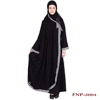 Classic Pleated Kaftan - Georgette Fabric