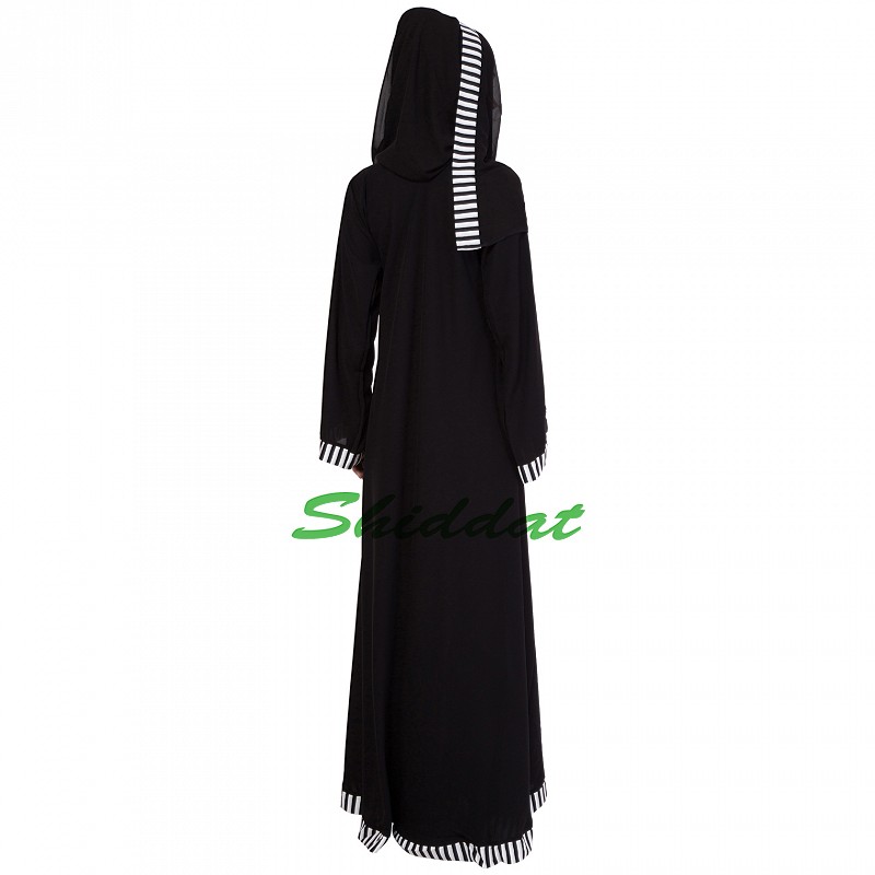 Black colored umbrella Abaya Burqa online in India