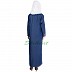 Simple Denim Abaya - Blue Colored